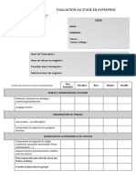 Evaluation Du Tuteur de Stage 2