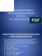 To de Obras de Instalaciones Electric As