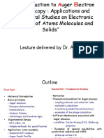 An Introduction To Auger Electron Spectros