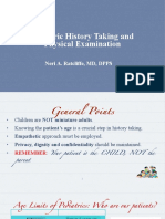 Pediatric HX and PE 2020