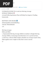 21 and 200 Moving Average