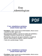 Eras Epidemiologicas