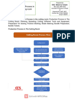 Production Process in The Cutting Room