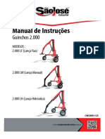 Manual de Instruções: Guinchos 2.000