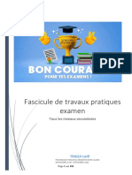 Fascicule Examen de TP Tous Les Niveaux