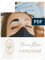 Bee Pampered Henna Bee Eyebrow Tint Training Manual