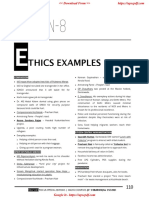 Ethics Examples