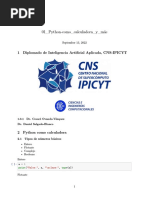 01 Python-Como Calculadora y Más