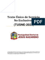 TUSNE 2023 MDJN Parte Literal