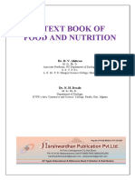 Book A Text Book of Food and Nutrition