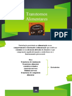 Transtornos Alimentares