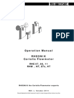 RHE 07-08-11 Operation Manual