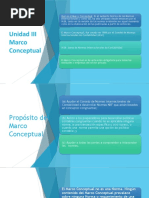 UNIDAD III - Marco Conceptual.