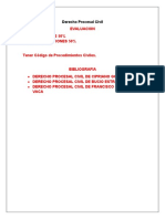 Derecho Procesal Civil