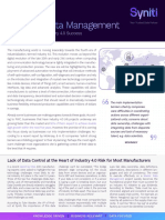 Data Sheet - Syniti MDM