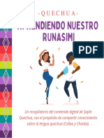 Aprendiendo Nuestro Runasimi