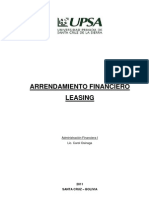 Arrendamiento Financiero - Leasing - Original