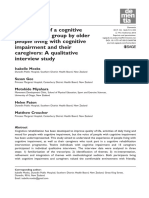 Perceptions of A Cognitive Rehabilitation Group by Older People Living With Cognitive Impairment and Their Caregivers: A Qualitative Interview Study