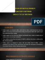 4.4 Principles of Signal Design Webster's Method TRIAL CYCLE METHOD