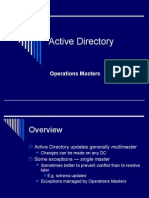 Active Directory Operations Masters