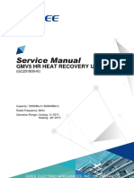 Heat Recovery Mode Exchanger Service Manual