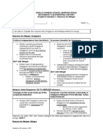 (2023) Chapter 8 Handout 1 - Reasons For Merger (Teacher's Copy)