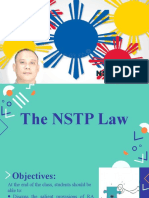 Lesson 01 The NSTP Law