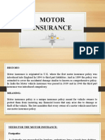 Motor Insurance