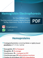 Hemoglobin Electrophoresis... DR - Peter