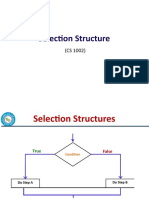 Selection Structure