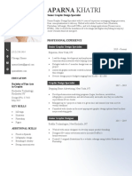 Fashionable Creative Resume Template Black