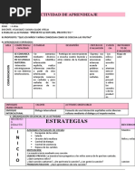 Actividad de Aprendizaje Com. 01-09-2022 4 Años