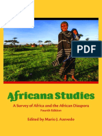 Africana Studies A Survey of Africa and The African Diaspora