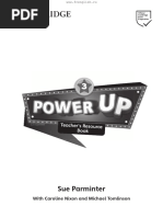 Power Up 3 Teacher's Resource Book