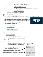 Discrete Probability Distributions