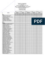 Attendance Sheet (Class Advisers) DepEd Teacher