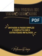 Vendas em Tempo Recorde