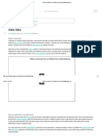 What Is A Data Lake - Definition From SearchDataManagement