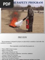 Presentation or Fire Training