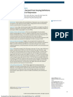 Polygenic Risk Scores Derived From Varying Definitions