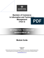 BCOM ITM - Information Technology Management 2B