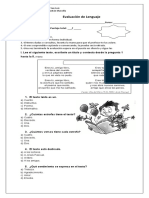 Prueba Lenguaje La Noticia 3 Basico