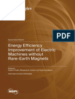 Energy Efficiency Improvement of Electric Machines Without RareEarth Magnets