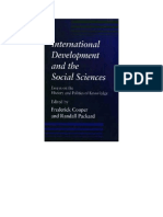 Frederick Cooper (Editor), Randall M. Packard (Editor) - International Development and The Social Sciences - Essays On The History and Politics of Knowledge-University of California Press (1998)