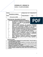 Cátedra N 2 Control y Planificacion Minera Resuelta