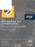 História - PMPB - EBN Cursos #EuPapaMike