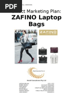 Direct Marketing Plan: ZAFINO Laptop Bags