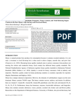 JIK (JHS) Februari 2023 Sinta 4-Quality Analysis Based On Organoleptic Properties, Water Content, and Total Reducing Sugars Content in The Raw Honey (Apis Dorsata) and Processed Honey