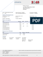 Recibo N.º 170268 de 31.01.2023 Do Funcionário Luis Miguel Raiado Pereira Dattel N.º 14700