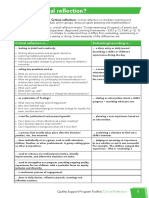 What Is Critical Reflection